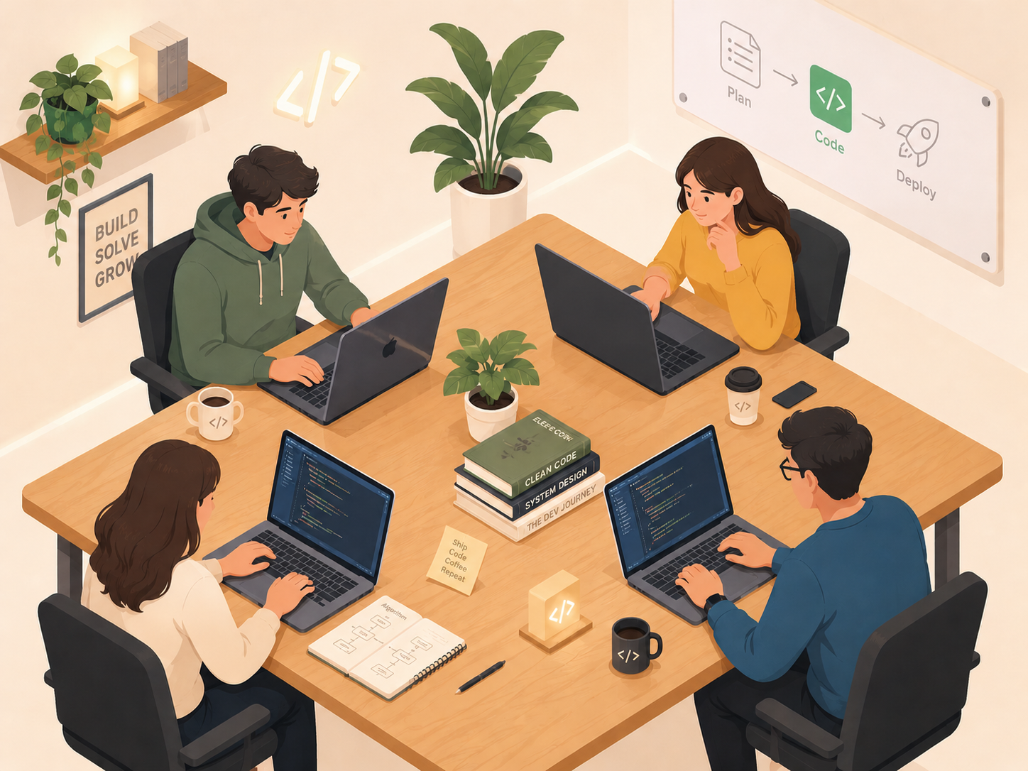 Adaptive collaborative workspace