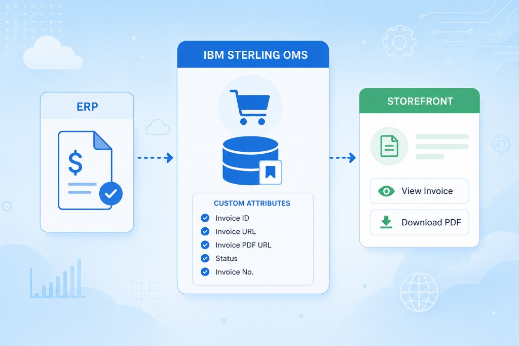 Storing ERP Invoice Data in IBM Sterling OMS Using Custom Attributes